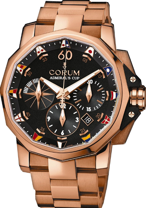 Review Copy Corum Admirals Cup Challenger 44 Watch 753.691.55/V700 AN92 - Click Image to Close